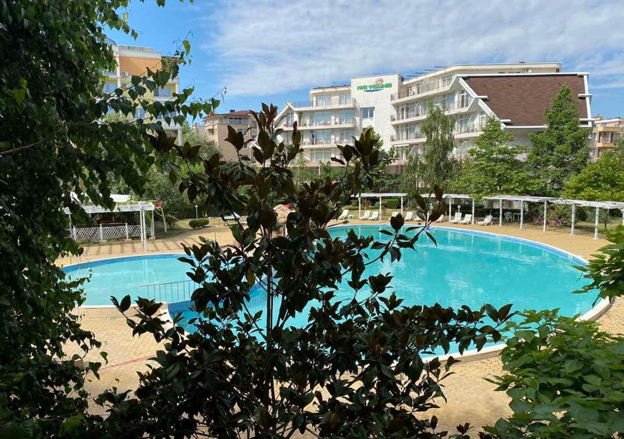Charis Cozy Family Apart At Sun Village Complex Close To The Beach Sunny Beach Eksteriør billede